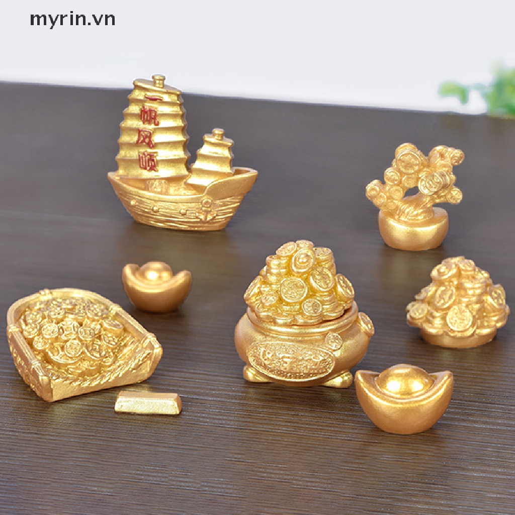 Phụ Kiện Trang Trí Phong Cảnh Năm Mới Bằng Nhựa Resin DIY