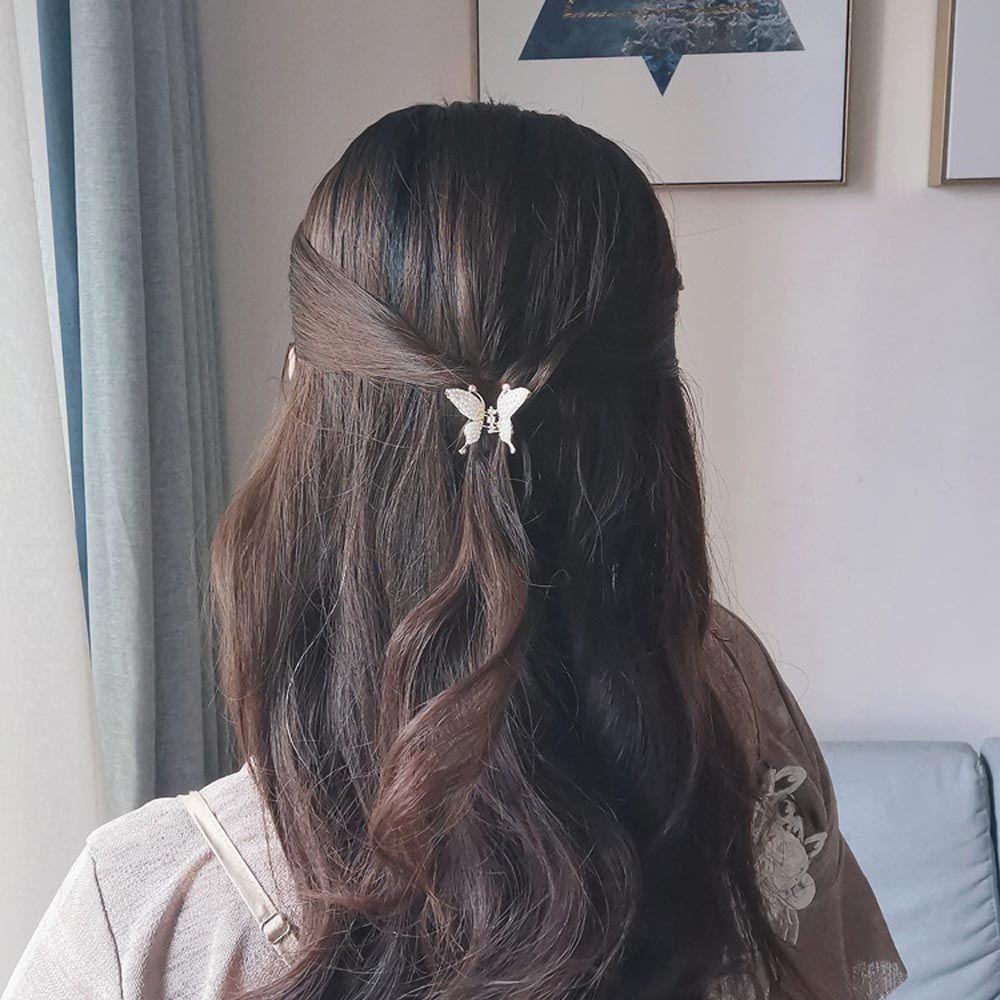 Kẹp Tóc Bướm / Cua / Cá Mập Phong Cách Vintage Hợp Thời Trang Dành Cho Bạn Nữ VANES1