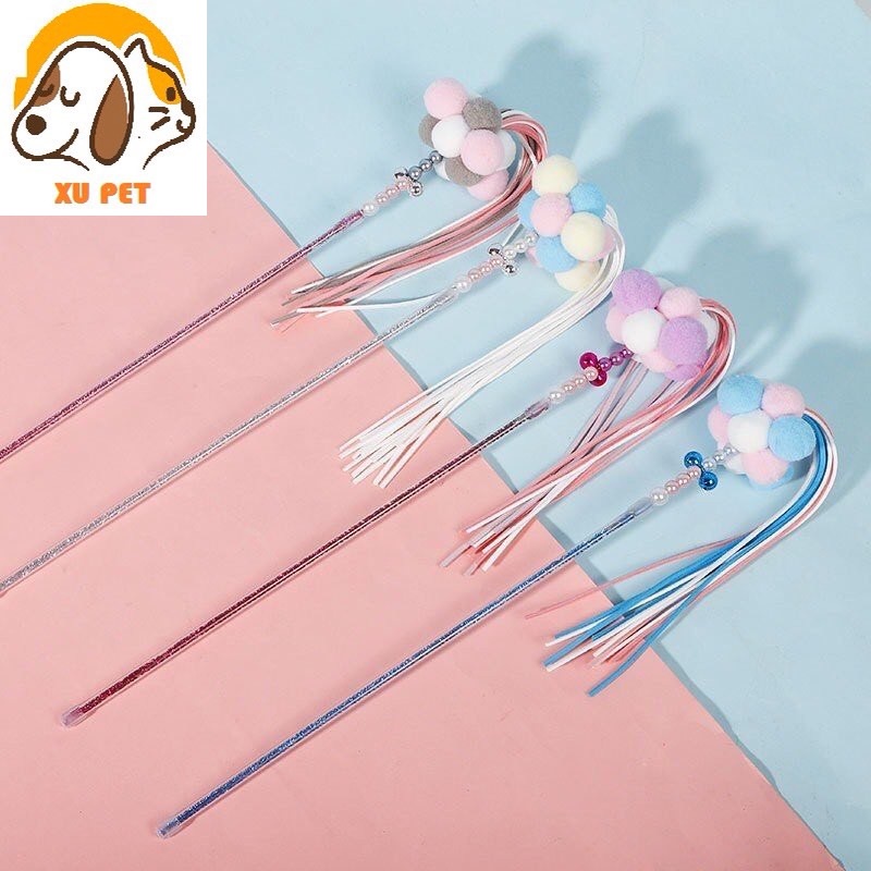 Que Trêu Mèo, Cần Câu Trêu Mèo Siêu Xinh - Đồ Chơi Cho Mèo