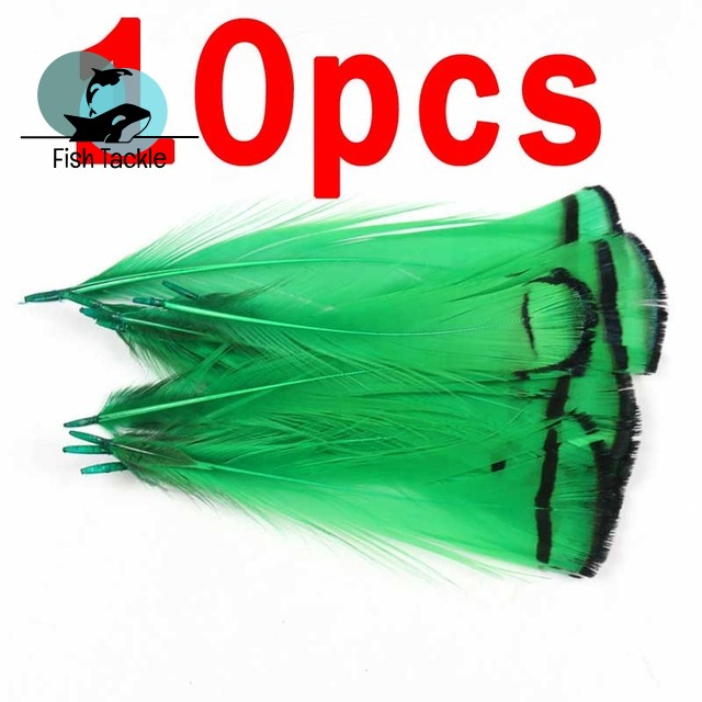 Set 10 Lông Vũ Nhiều Màu Sắc Chuyên Dụng Cho Câu Cá