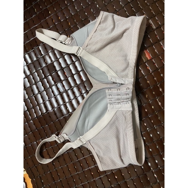 Áo ngực bản to cotton màu da size 36 không gọng mút 3 phân