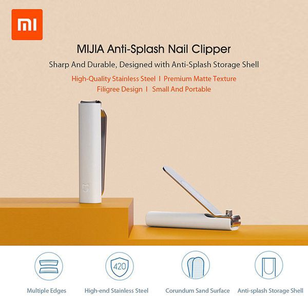 Cắt móng tay XIAOMI MJZJD001QW sắc nét, bền, chống rỉ - Shop Thế Giới Điện Máy