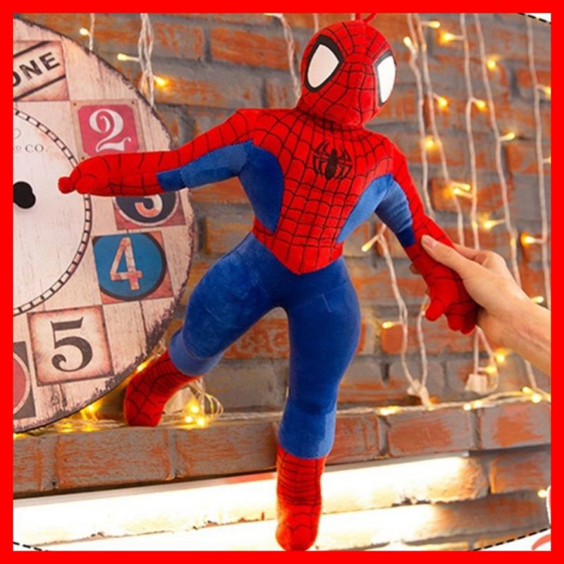 Gấu Bông Siêu Nhân Người Nhện Spider Man Cool Ngầu Cao Cấp - Best Bear Shop