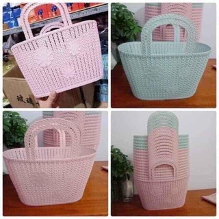 Làn (giỏ) đa năng đi chợ,đựng đồ. bằng nhựa dẻo - mẫu mới siêu bền,đẹp và tiện dụng