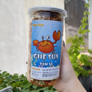 Ghẹ Sữa Rim 250gr, đồ ăn vặt MonMon Food