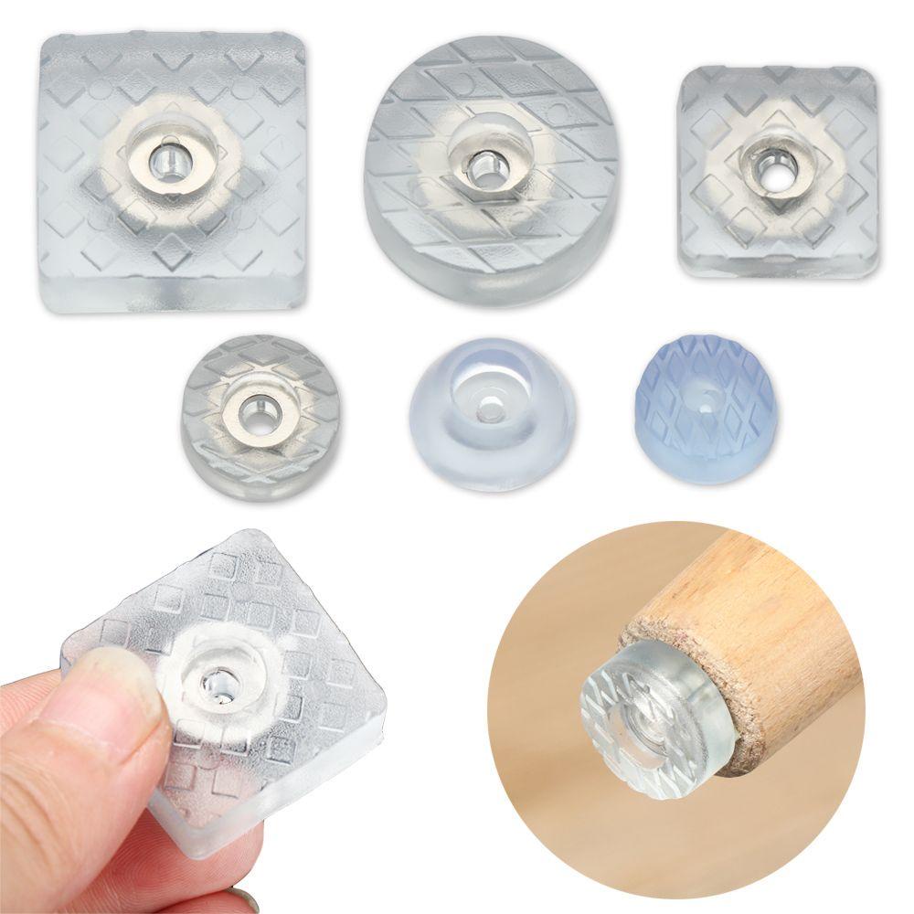 Miếng Đệm Cao Su Silicone Trong Suốt Chống Trượt Chống Ồn Bảo Vệ Sàn Nhà