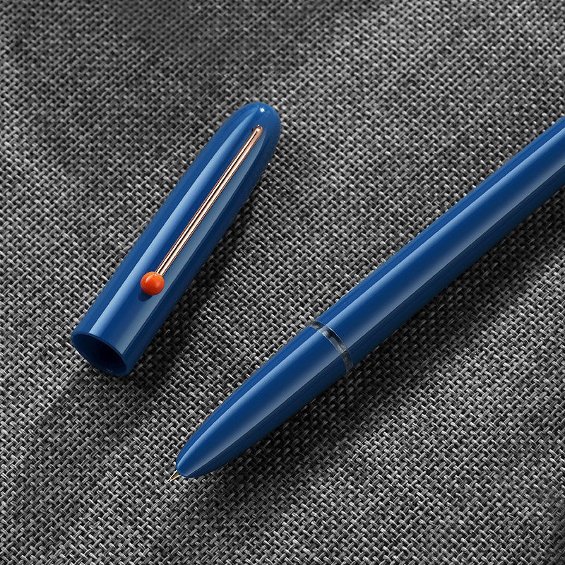 Bút Máy KACO RETRO (Mực Đen) - Bút máy Kaco Cổ điển kèm Hộp đựng, 2 Ống mực, 1 Ống bơm mực