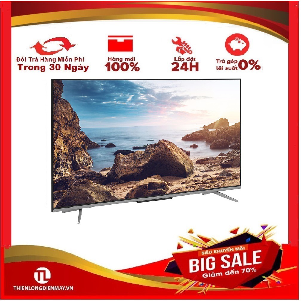 Android Tivi TCL 4K 65 inch 65P725 Mới 2021