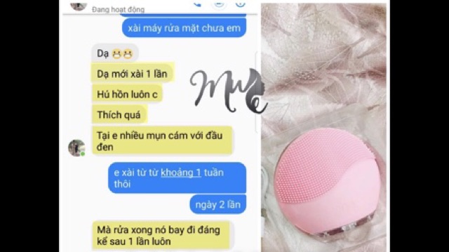 Máy rửa mặt muse