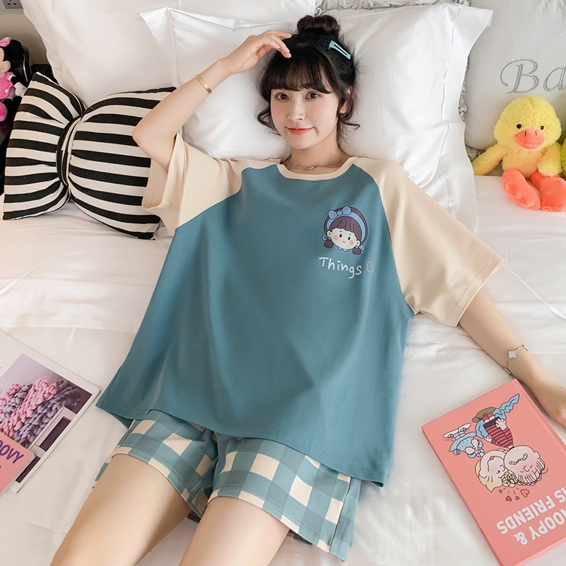 Đồ bộ đùi mặc nhà dễ thương nhiều họa tiết