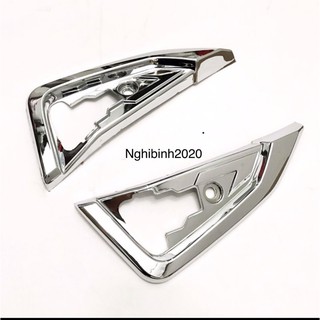 Ốp gác chân sau Sh 2020 mạ crom