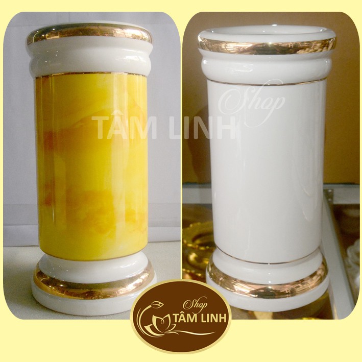 Ống Đựng Nhang Gốm Sứ Cao Cấp