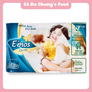 Giấy vệ sinh cuộn Emos ( 2 cuộn )