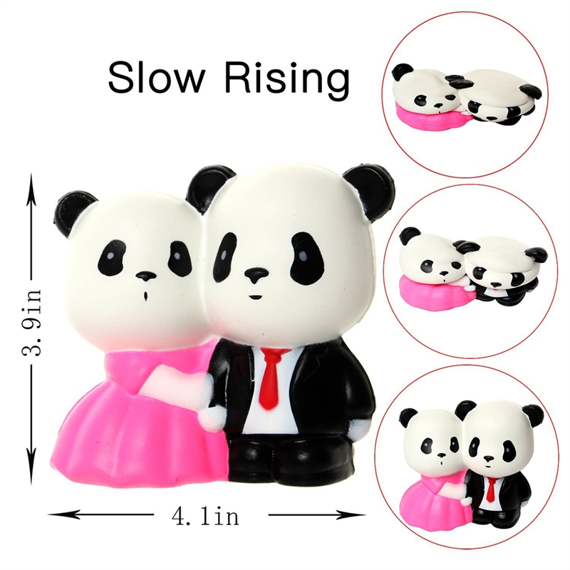 Đồ Chơi Xốp Squishy Giảm Stress Hình Gấu Trúc Dễ Thương Cho Bé