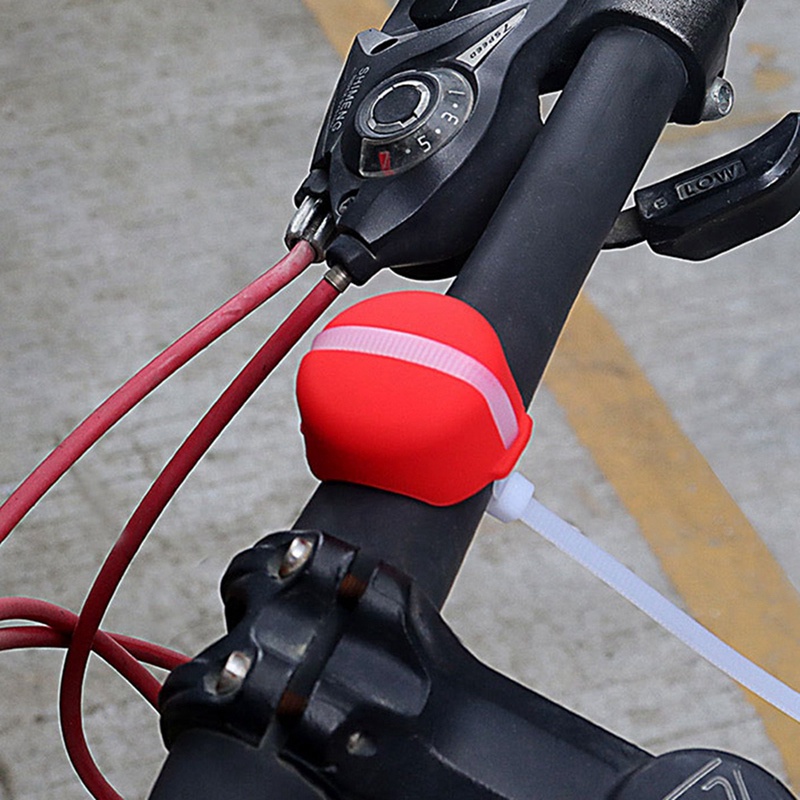 Phụ Kiện Gắn Xe Đạp Giúp Định Vị/ Theo Dõi Chống Thất Lạc/ Chống Thất Lạc Bằng Silicon Màu Trắng