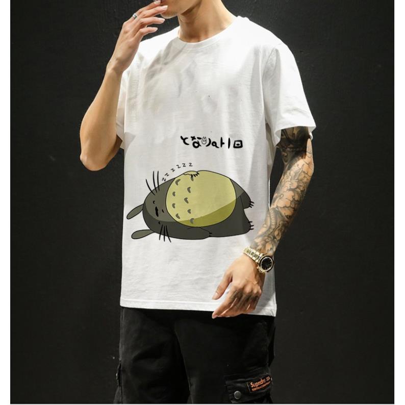 ÁO THUN NAM NỮ, ÁO PHÔNG TAY LỠ TOTORO SLEEPING sales off toàn shop