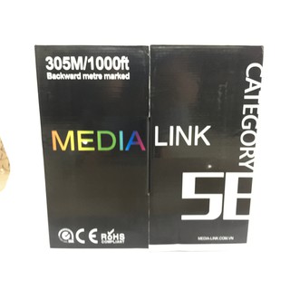 Cáp mạng Media Link UTP Cat.5E