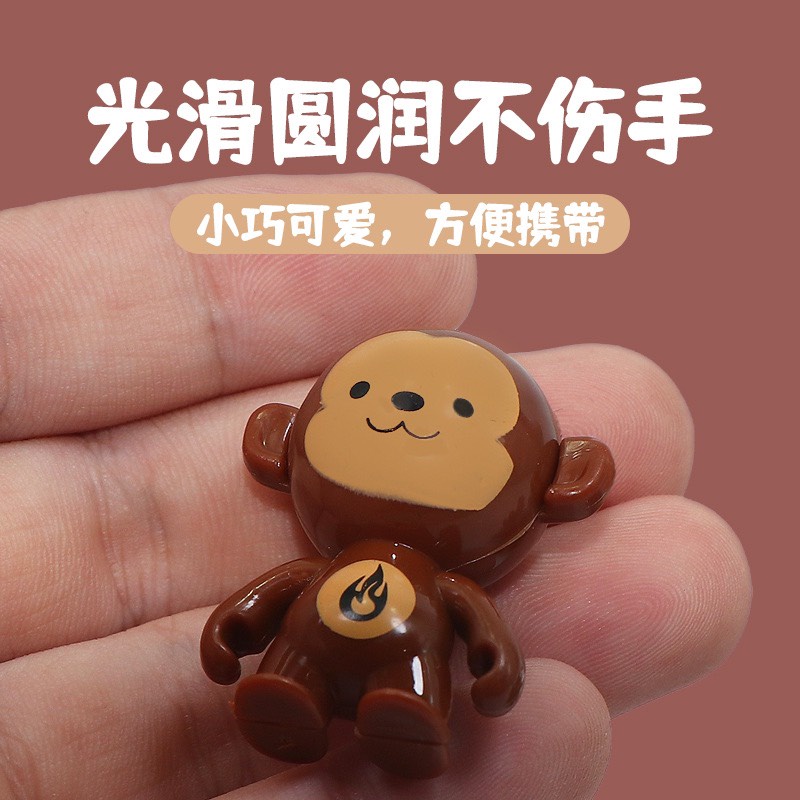 Đồ chơi trẻ em hình con khỉ Daruna dễ thương, đồ chơi lật đật hình khỉ đáng yêu KingKids