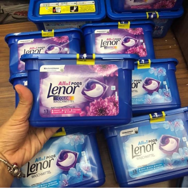 Viên giặt xả Lenor