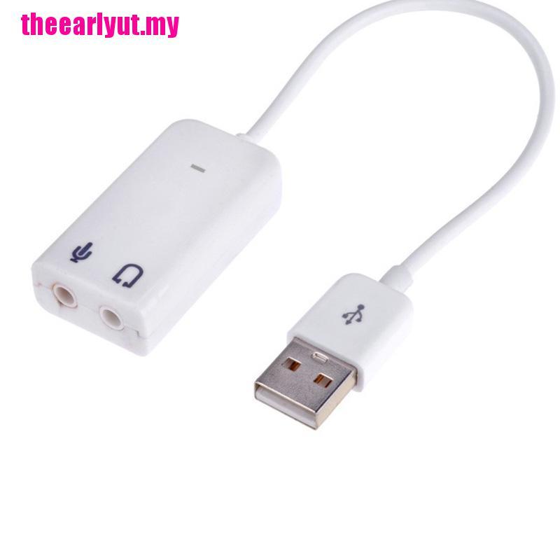 Usb Chuyển Đổi Âm Thanh 7.1 3d Cổng 3.5mm