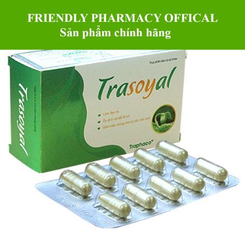 Trasoyal – Hỗ trợ làm giảm triệu chứng tiền mãn kinh, ổn định nội tiết tố nữ, làm đẹp da