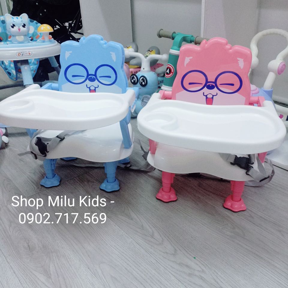 Ghế ăn dặm gấp gọn cho bé T918 ghế ngồi ăn đa năng có thể điều chỉnh hàng cao cấp cho bé -- giá tại xưởng
