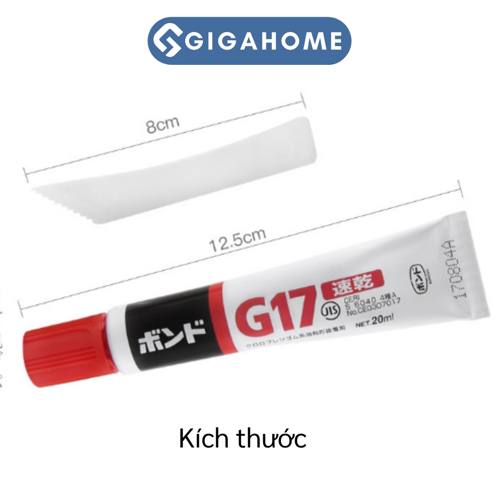 Keo Dán Đa Năng GIGAHOME Dán Đồ Da, Đồng Hồ, Handmade Siêu Dính 20ml 5093