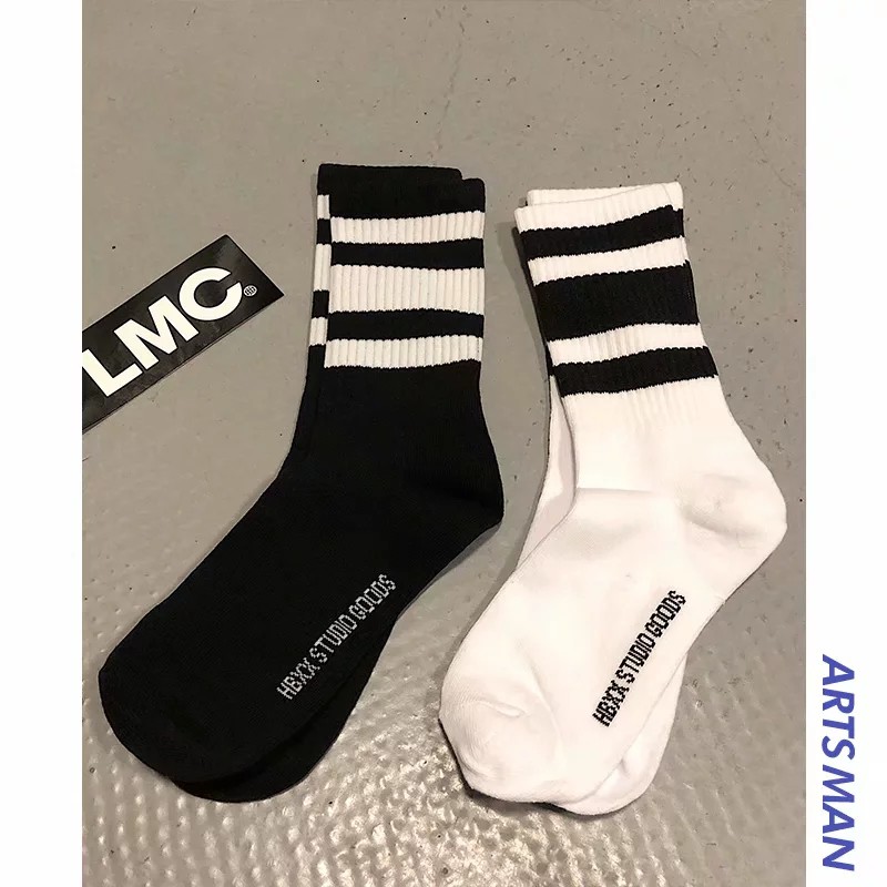 Vớ Cotton Cổ Cao Thấm Hút Mồ Hôi Tốt Dành Cho Cả Nam Và Nữ