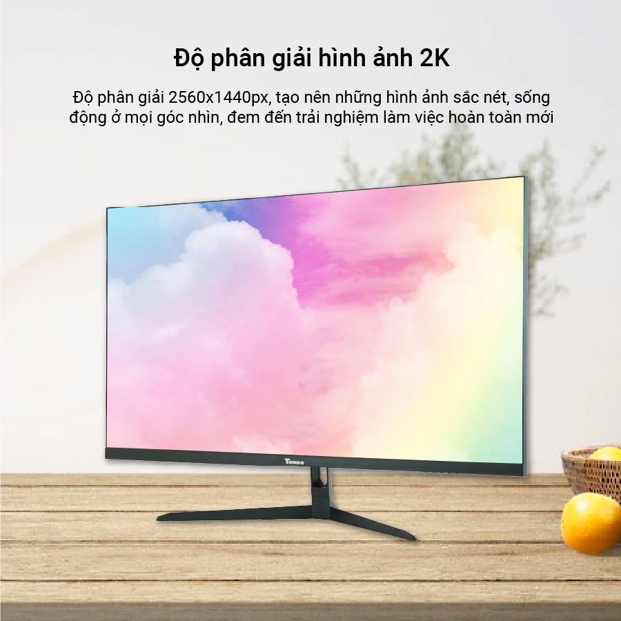 Màn hình máy tính 32 inch 2KTomko T3232Q Tần số quét 75HZ Tấm nền IPS - Hàng chính hãng | BigBuy360 - bigbuy360.vn