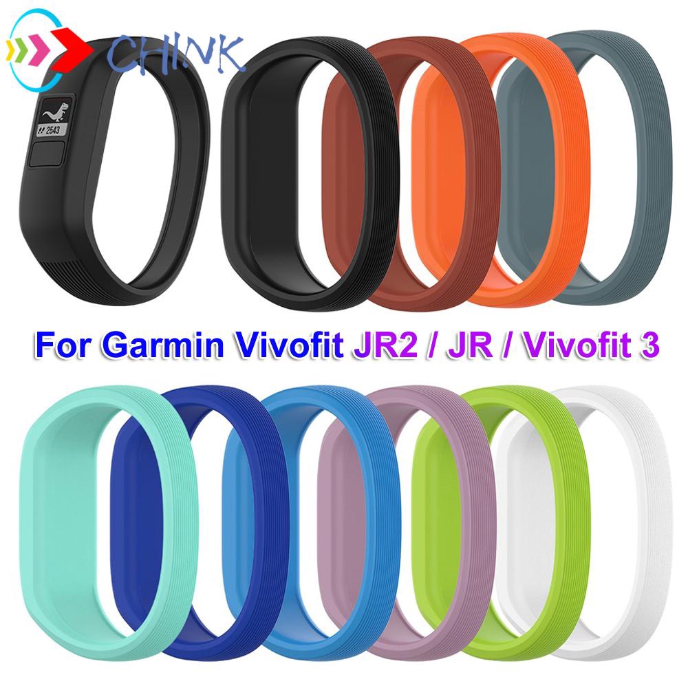 Dây Đeo Silicon Mềm Cho Đồng Hồ Thông Minh Garmin Vivofit Jr 2 / Vivofit 3