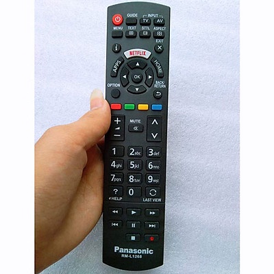 Điều khiển tivi smart Panasonic - Remote tivi panasonic 1268 [tặng kèm pin]