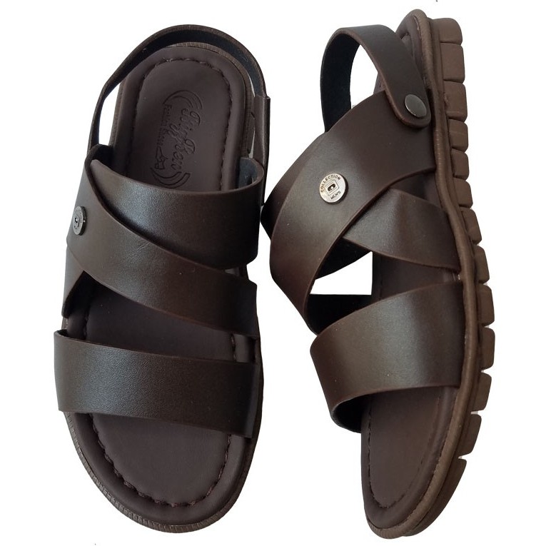 Giày Sandal Nam Da Bò BIGBEN Cao Cấp SD109