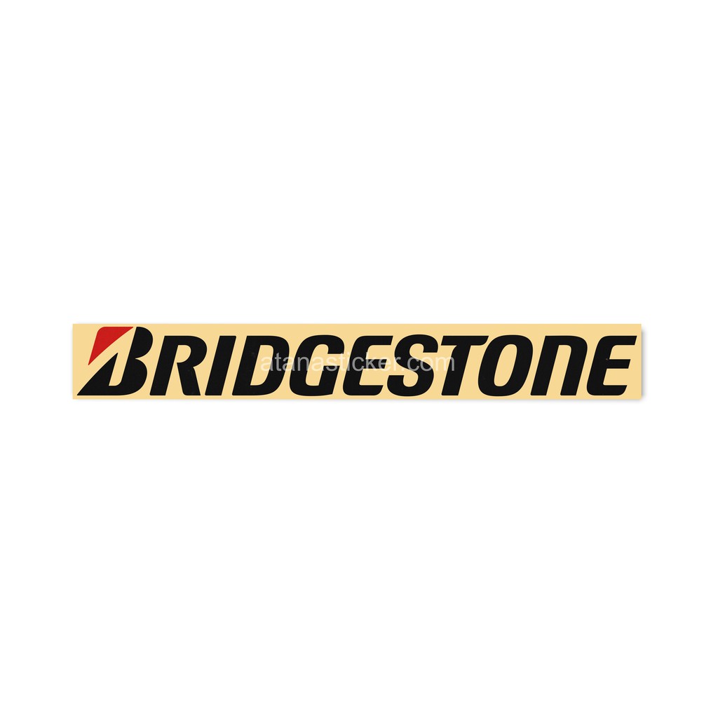 Sticker Cutting Logo Bridgestone 20x3cm