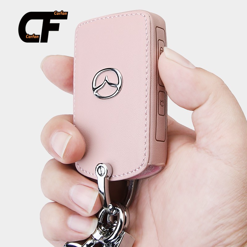 Mazda Túi đựng da Bao Da Bọc Chìa Khóa Xe Hơi Mazda 3 G O Sarah Cx30 Cx4Cx5 Cx8 Tiện Dụng