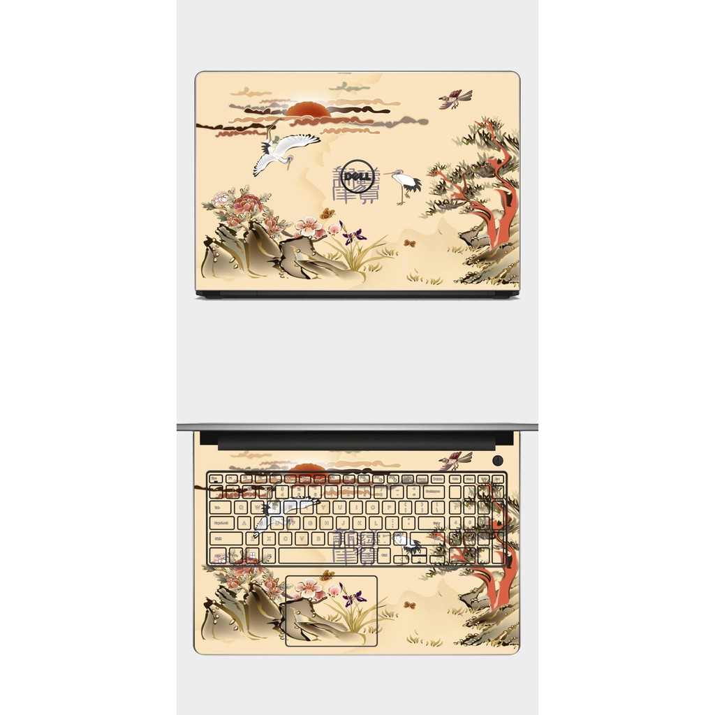 Skin Laptop - Dán Máy Tính Đủ Các Dòng Hình Phong Cảnh Cổ Trang