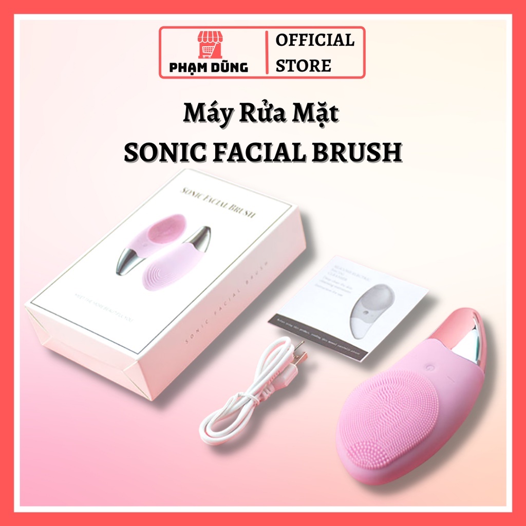 Máy Rửa Mặt SONIC Nâng Cơ Mặt , Rung Siêu Âm