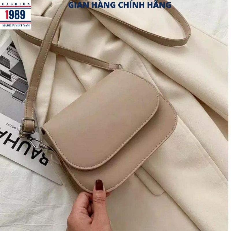 Túi xách nữ đeo chéo mini kiểu dáng hàn quốc da mờ 5 mầu xịn xò dễ thương ulzzang vintage -PHƯƠNG VŨ 1989