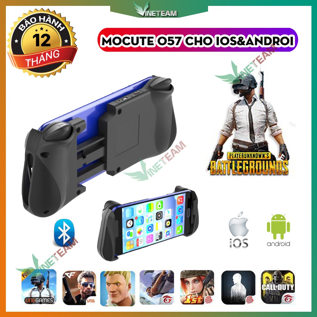 TAY CẦM KHÔNG DÂY CHƠI GAME TRÊN ĐIỆN THOẠI - MOBILE BLUETOOTH MOCUTE 057 -dc4010