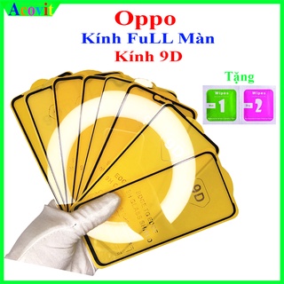 Kính cường lực Samsung A01,A01 Core,A02,A02s,A11,A12,A21,A21s,A32,A51,A71,A72,A91 Full màn hình, Tặng giấy lau Acovit