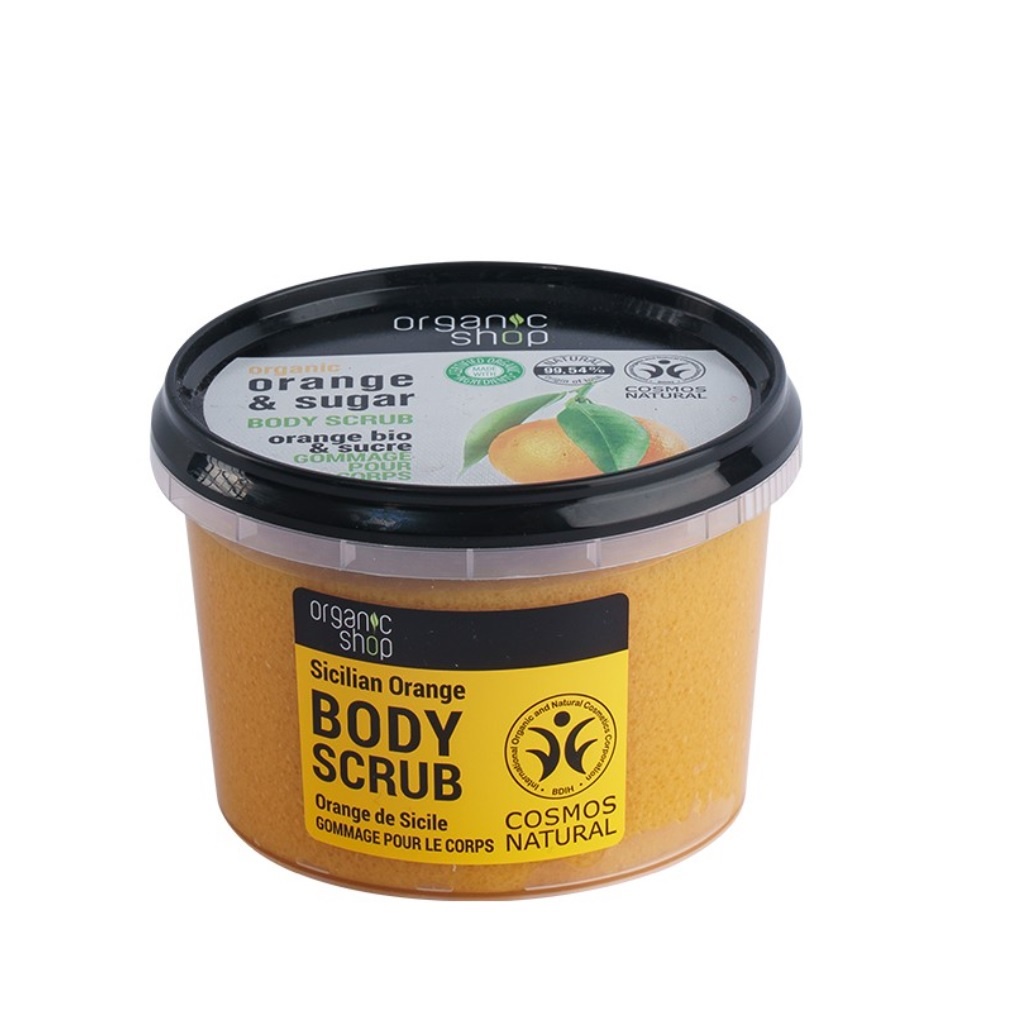 [Mã COSGLORIAT4 -8% đơn 250K] Tẩy Tế Bào Chết Toàn Thân Organic Shop Organic Body Scrub 250ml
