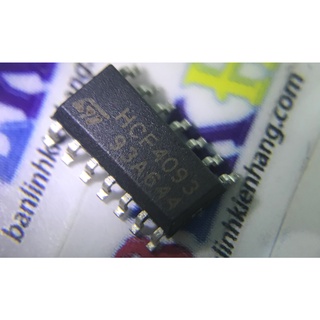 2 ic logic hcf4093 4093 sop-14 chính hãng st