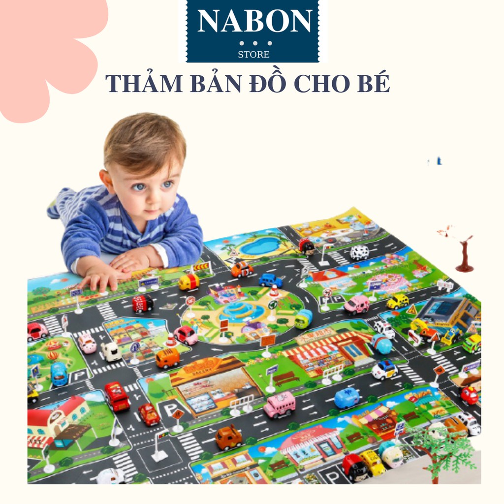 Thảm Trải Sàn Cho Bé Mô Hình Giao Thông - NABON STORE
