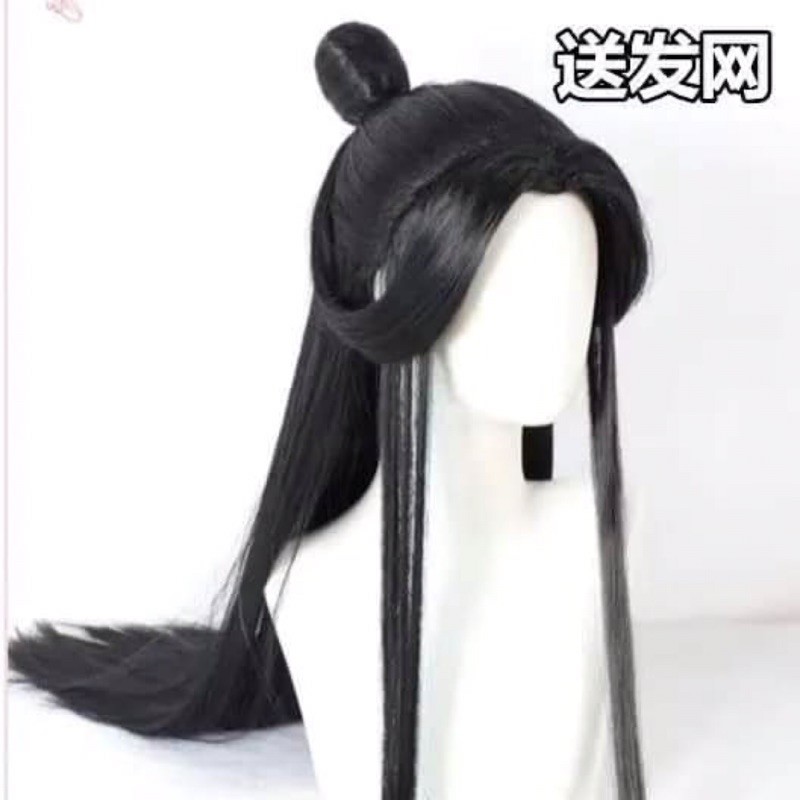Tóc cổ trang nam cả đầu wig thái tử Tạ Liên ( sẵn )