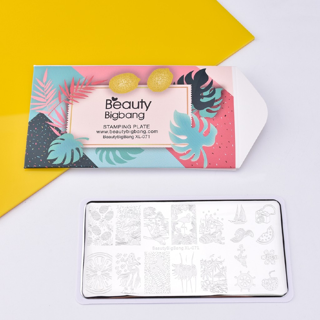 [Hàng mới về] Bộ khuôn hình trang trí móng tay nhiều kiểu đẹp mắt