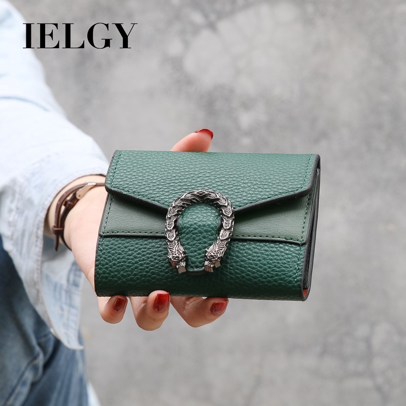 Ví da IELGY nhỏ gọn tinh tế thời trang dành cho nữ