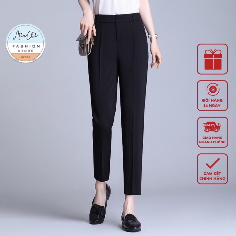 Quần Tây Nữ , Quần Baggy Công Sở , Phù Hợp Mọi Lứa Tuổi Chất Vải Thái KHông Nhăn, Dầy Dặn Đủ SiZe