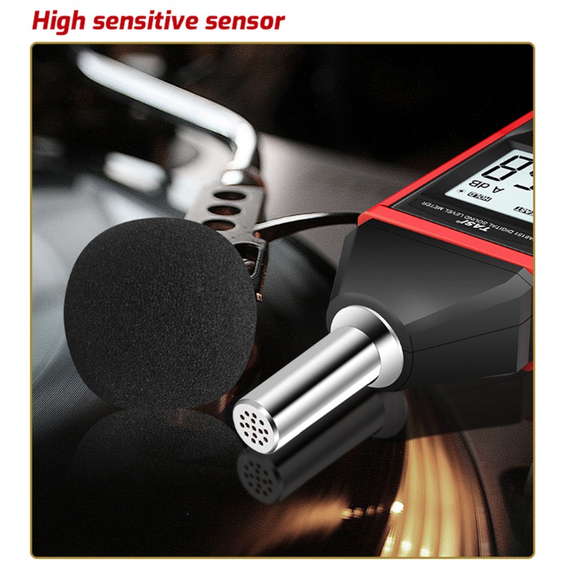 Máy Đo Âm Thanh Kỹ Thuật Số Mini 30-130dB