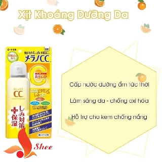 Xịt Khoáng dưỡng da CC melano