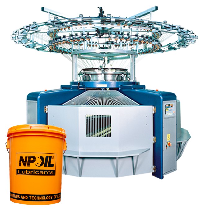 Dầu dệt kim NPOIL White oil 32 xô 18l