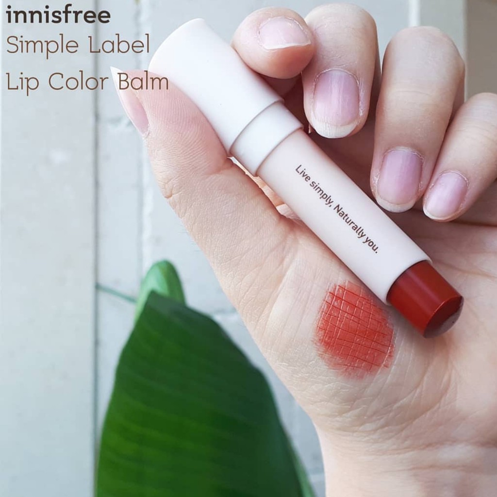 Son dưỡng có màu innisfree Simple Label Lip Color Balm